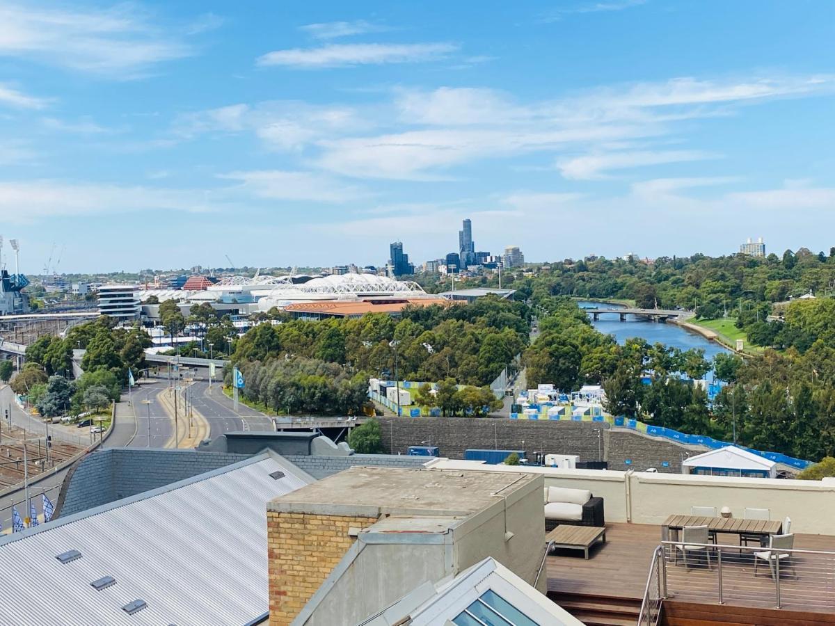 Flinders Street Apartments ملبورن المظهر الخارجي الصورة