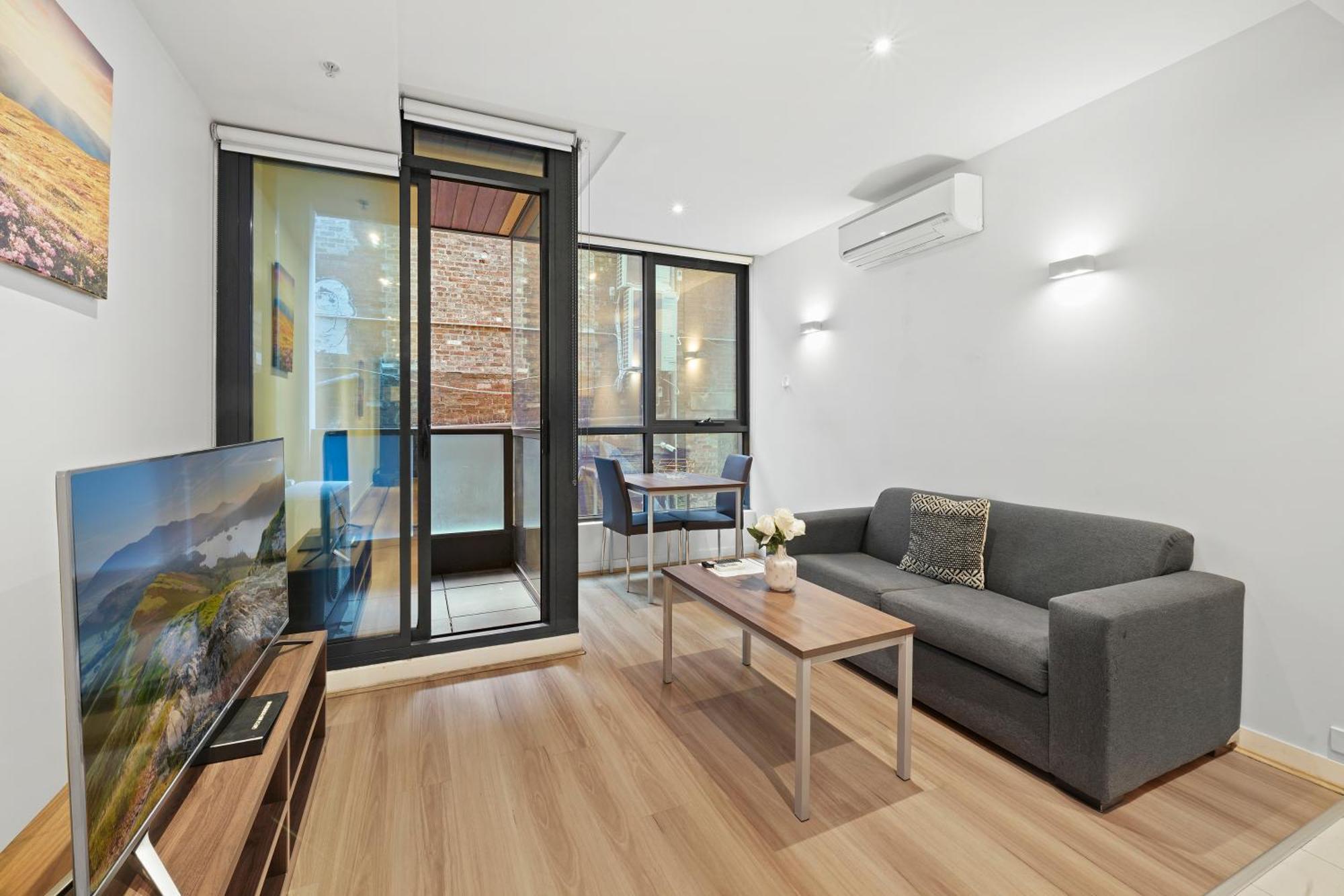Flinders Street Apartments ملبورن المظهر الخارجي الصورة