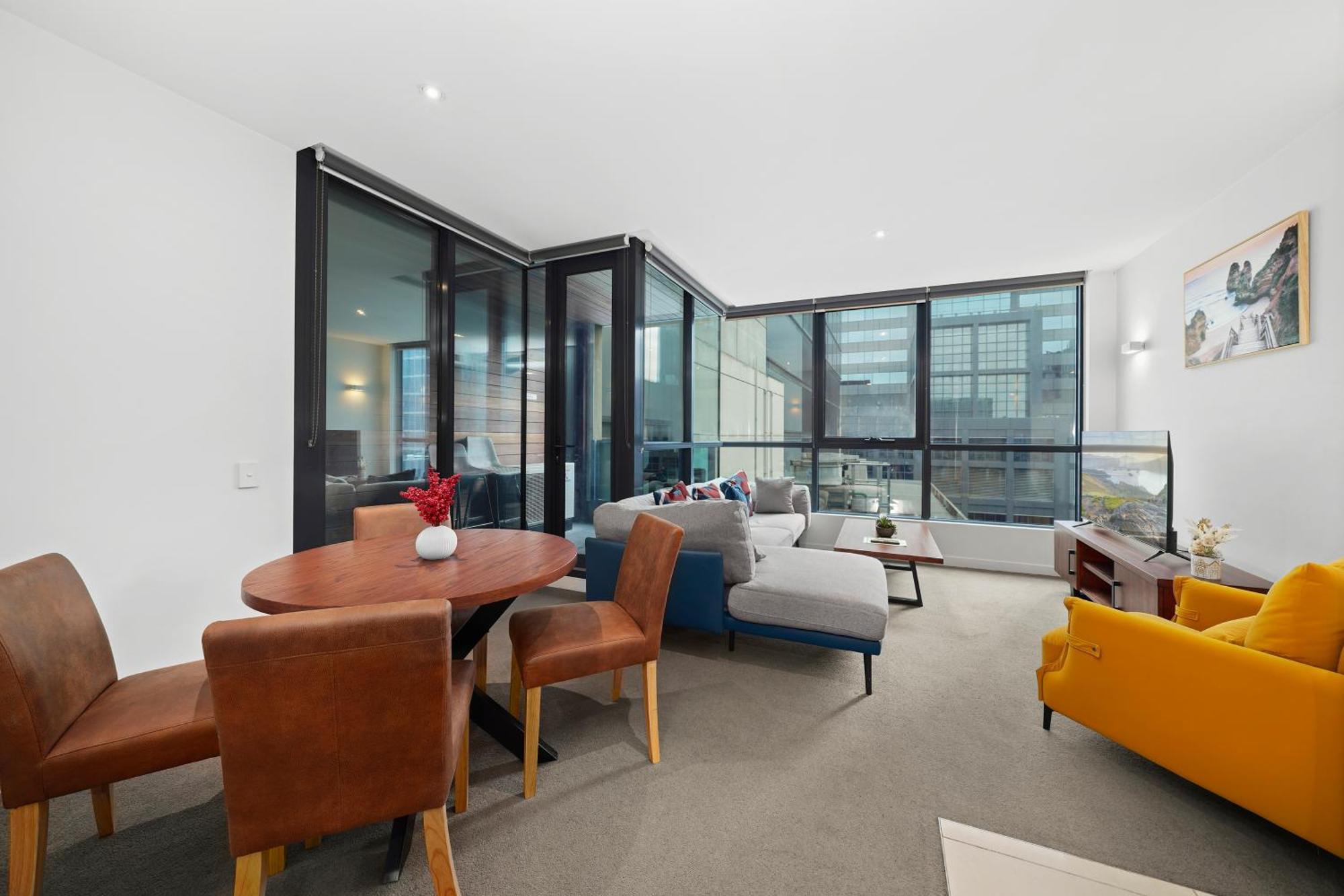 Flinders Street Apartments ملبورن المظهر الخارجي الصورة