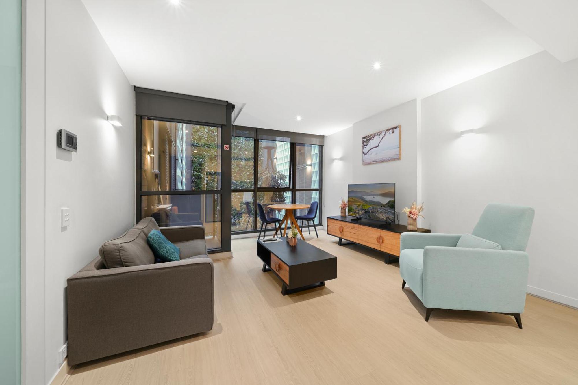 Flinders Street Apartments ملبورن المظهر الخارجي الصورة